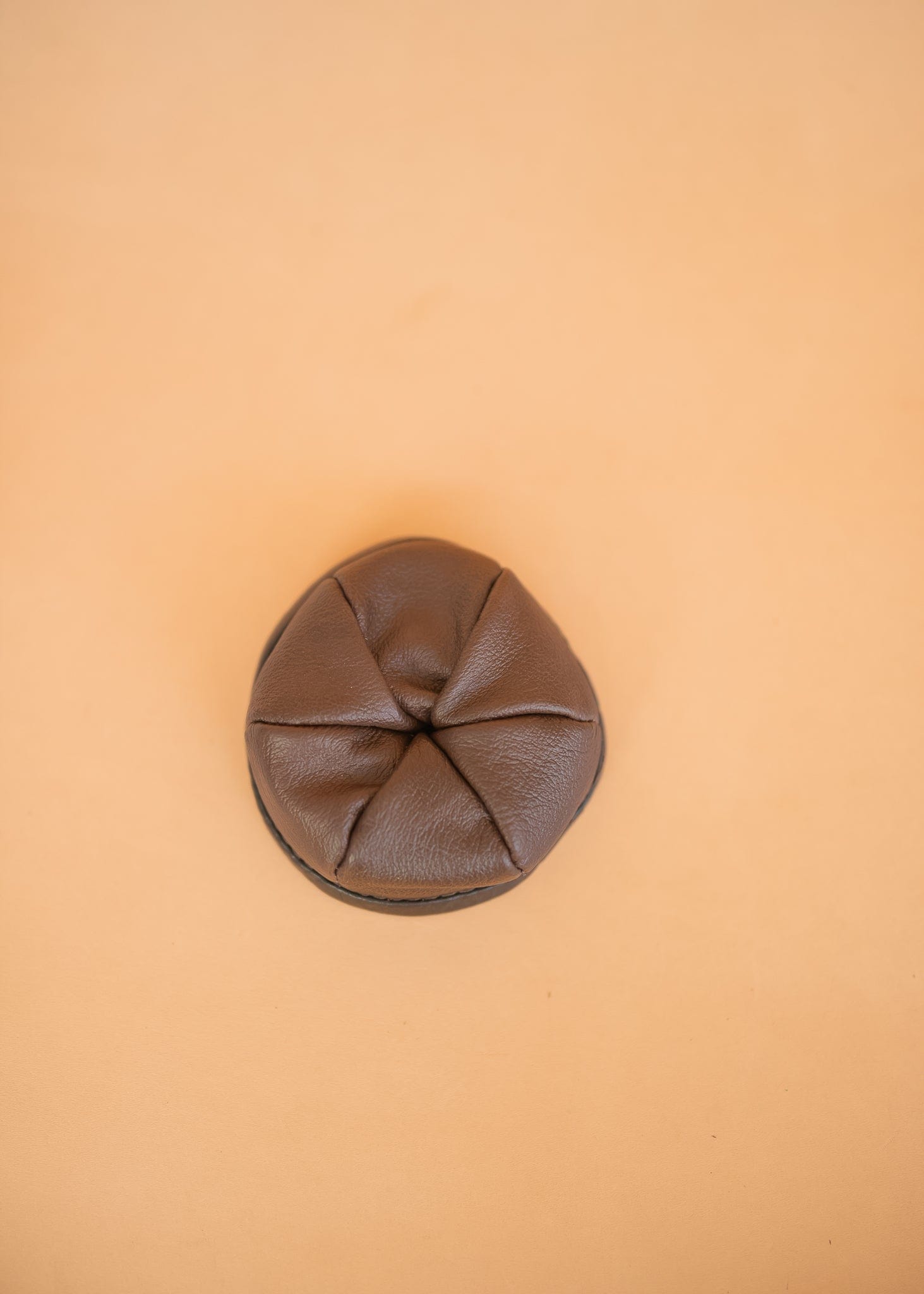 The Real McCaul Coin Purse Chestnut Twist Coin Pouch Australian Made Australian Owned Twist Coin Pouch - MADE IN AUSTRALIA - Kangaroo & Cowhide Genuine Leather