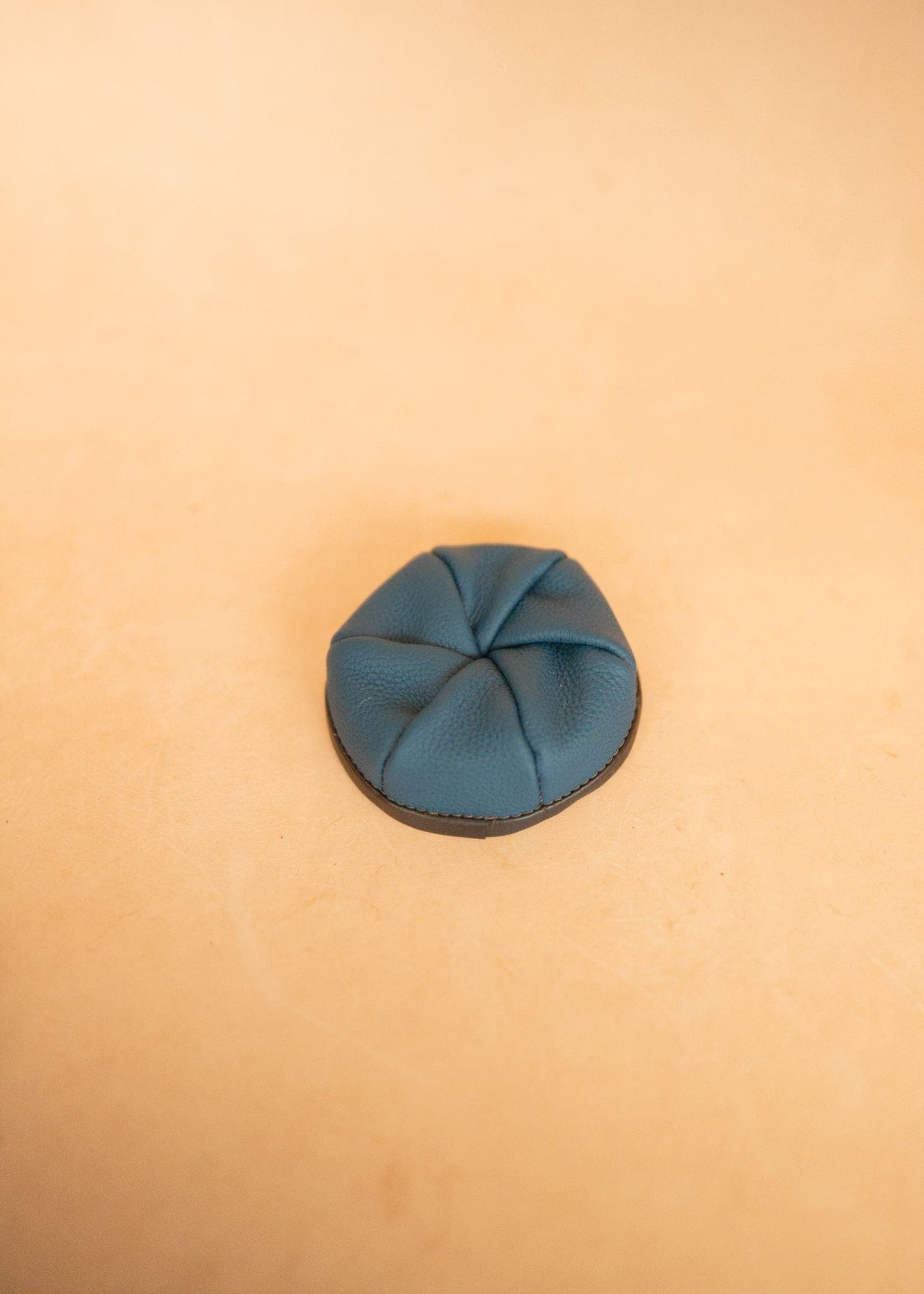 The Real McCaul Coin Purse Dark Blue Twist Coin Pouch Australian Made Australian Owned Twist Coin Pouch - MADE IN AUSTRALIA - Kangaroo & Cowhide Genuine Leather