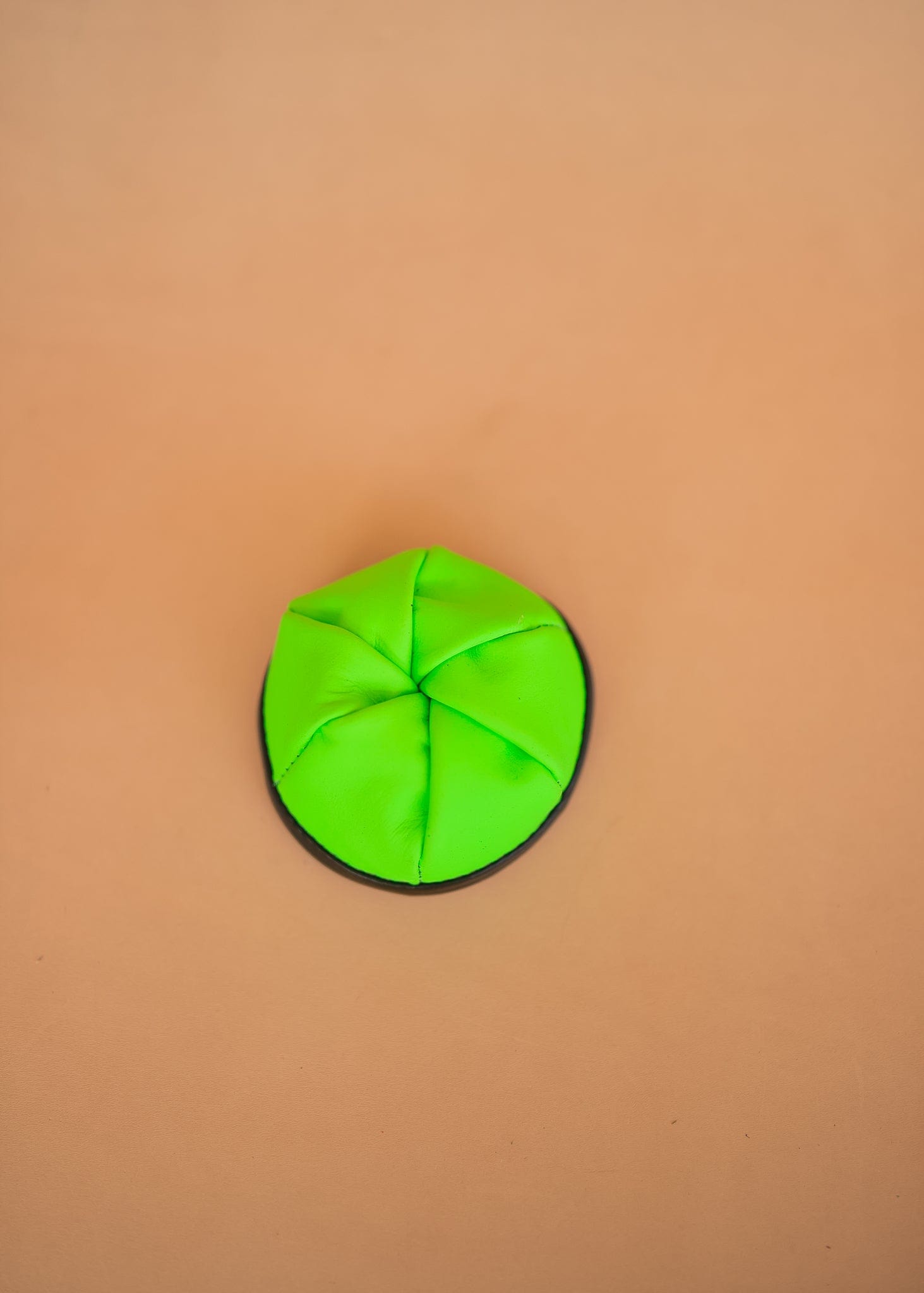 The Real McCaul Coin Purse Fluro Twist Coin Pouch Australian Made Australian Owned Twist Coin Pouch - MADE IN AUSTRALIA - Kangaroo & Cowhide Genuine Leather