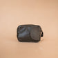 The Real McCaul Coin Purse Key Case Card Holder Wallet - Kangaroo Australian Made Australian Owned Tri-Pocket Leather Pouch 