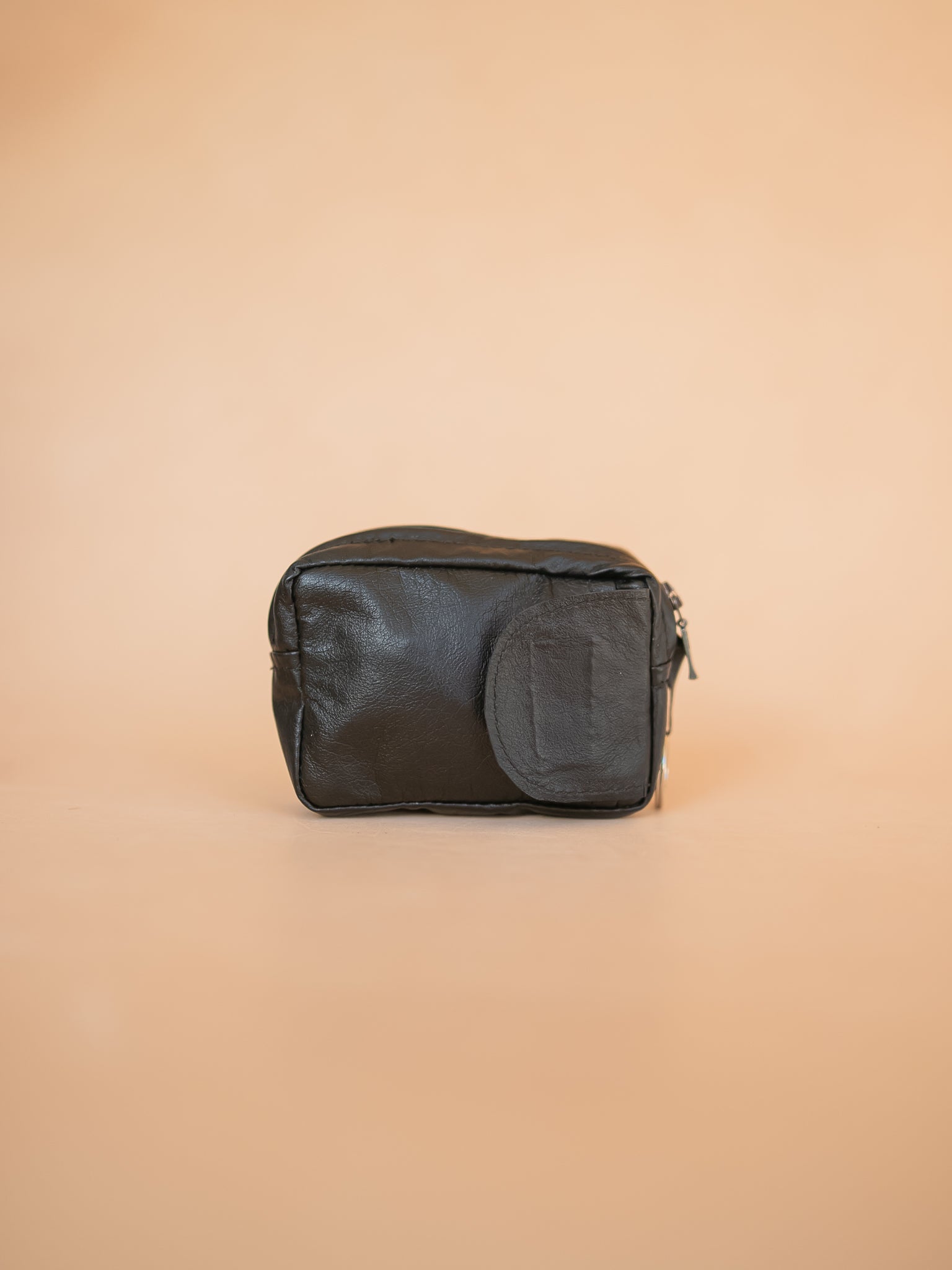 The Real McCaul Coin Purse Key Case Card Holder Wallet - Kangaroo Australian Made Australian Owned Tri-Pocket Leather Pouch 