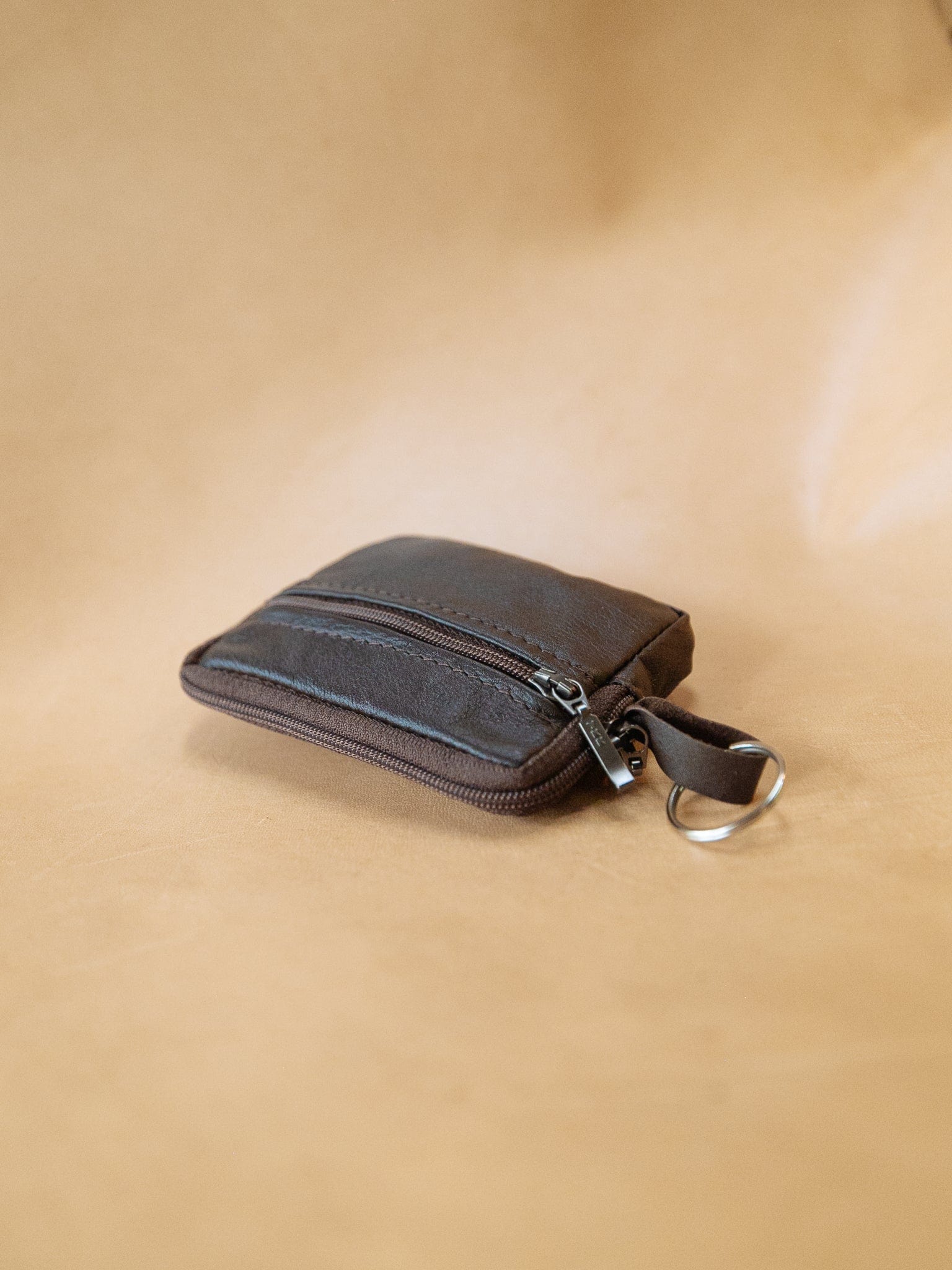 Tri Pocket Leather Pouch The Real McCaul Leathergoods