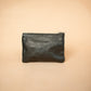 The Real McCaul Coin Purse Paula Zip Pouch - Kangaroo Australian Made Australian Owned Paula Zip Leather Pouch Purse- Made in Australia Kangaroo leather