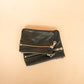 The Real McCaul Coin Purse Paula Zip Pouch - Kangaroo Australian Made Australian Owned Paula Zip Leather Pouch Purse- Made in Australia Kangaroo leather