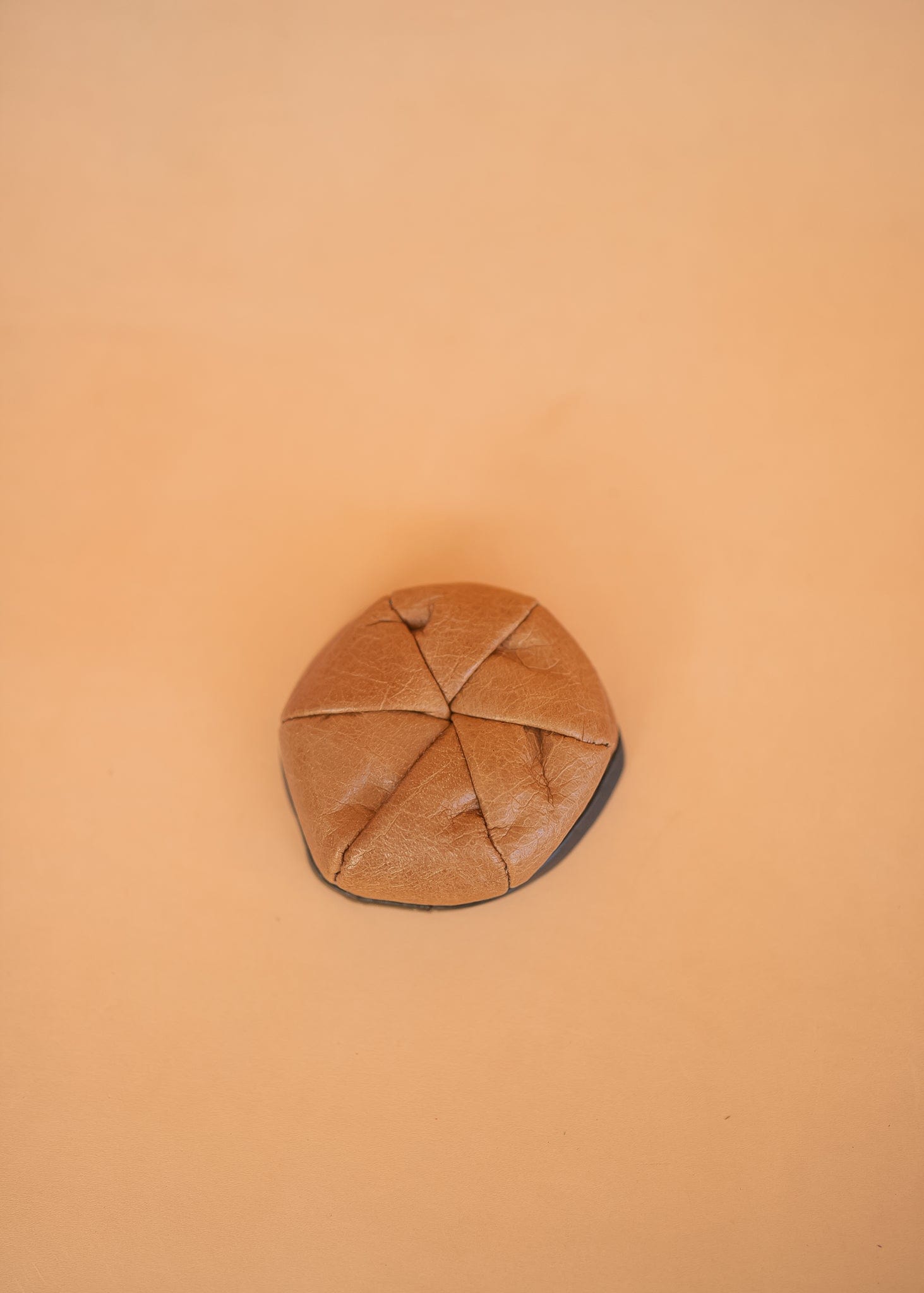 The Real McCaul Coin Purse Tan Twist Coin Pouch Australian Made Australian Owned Twist Coin Pouch - MADE IN AUSTRALIA - Kangaroo & Cowhide Genuine Leather