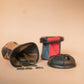 The Real McCaul Coin Purse Twist Coin Pouch Australian Made Australian Owned Twist Coin Pouch - MADE IN AUSTRALIA - Kangaroo & Cowhide Genuine Leather