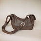 The Real McCaul Handbags The Faye Bag - Chesnut Australian Made Australian Owned Made in Australia Handbag- Faye Shoulder Crossbody Bag Genuine Leather