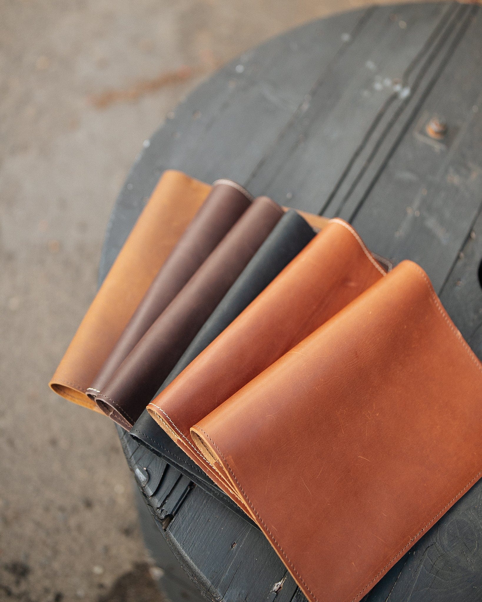 The Real McCaul Leathergoods A4 Diary Journal Cover Australian Made Australian Owned Leather Rustic Book/Diary Cover Australian Made