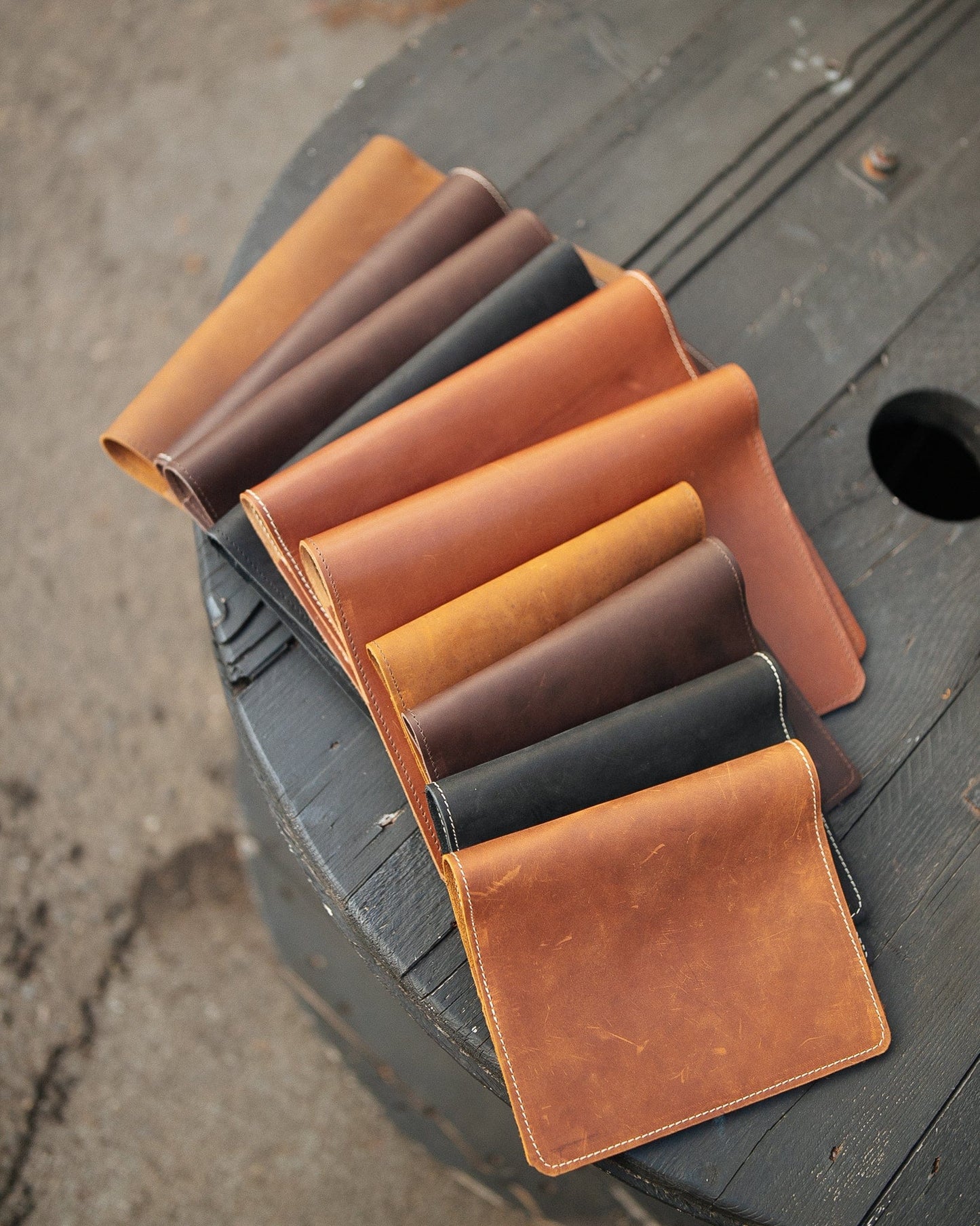 The Real McCaul Leathergoods A4 Diary Journal Cover Australian Made Australian Owned Leather Rustic Book/Diary Cover Australian Made