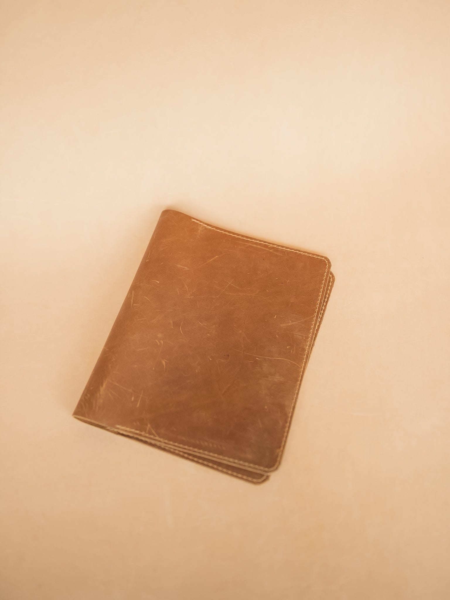 The Real McCaul Leathergoods A5 Diary Journal Book Cover Australian Made Australian Owned Leather Rustic Book/Diary Cover Australian Made