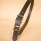 The Real McCaul Leathergoods Belts 72cm/28” (for pants size 24”) / Antique Brass Stitched Dress Belt 38mm - Dark Brown Australian Made Australian Owned Australian Made Solid Leather Full Grain Rancher Belt- Black