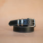 The Real McCaul Leathergoods Belts Deluxe Rancher Belt - 38mm - Black Australian Made Australian Owned Australian Made Solid Leather Full Grain Rancher Belt- Black