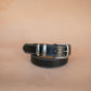 The Real McCaul Leathergoods Belts Deluxe Rancher Belt - 38mm - Black Australian Made Australian Owned Australian Made Solid Leather Full Grain Rancher Belt- Black
