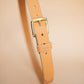 The Real McCaul Leathergoods Belts Gold / 48" (122cm) Legacy Casual Belt 32mm - Natural Australian Made Australian Owned Solid Leather Men's Belt - Handmade in Australia - Brass Buckle