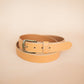 The Real McCaul Leathergoods Belts Legacy Casual Belt 32mm - Natural Australian Made Australian Owned Solid Leather Men's Belt - Handmade in Australia - Brass Buckle