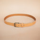 The Real McCaul Leathergoods Belts Legacy Casual Belt 32mm - Natural Australian Made Australian Owned Solid Leather Men's Belt - Handmade in Australia - Brass Buckle