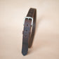 The Real McCaul Leathergoods Belts Legacy Casual Belt 32mm - Rustic Brown Australian Made Australian Owned Solid Leather Men's Belt - Handmade in Australia - Brass Buckle