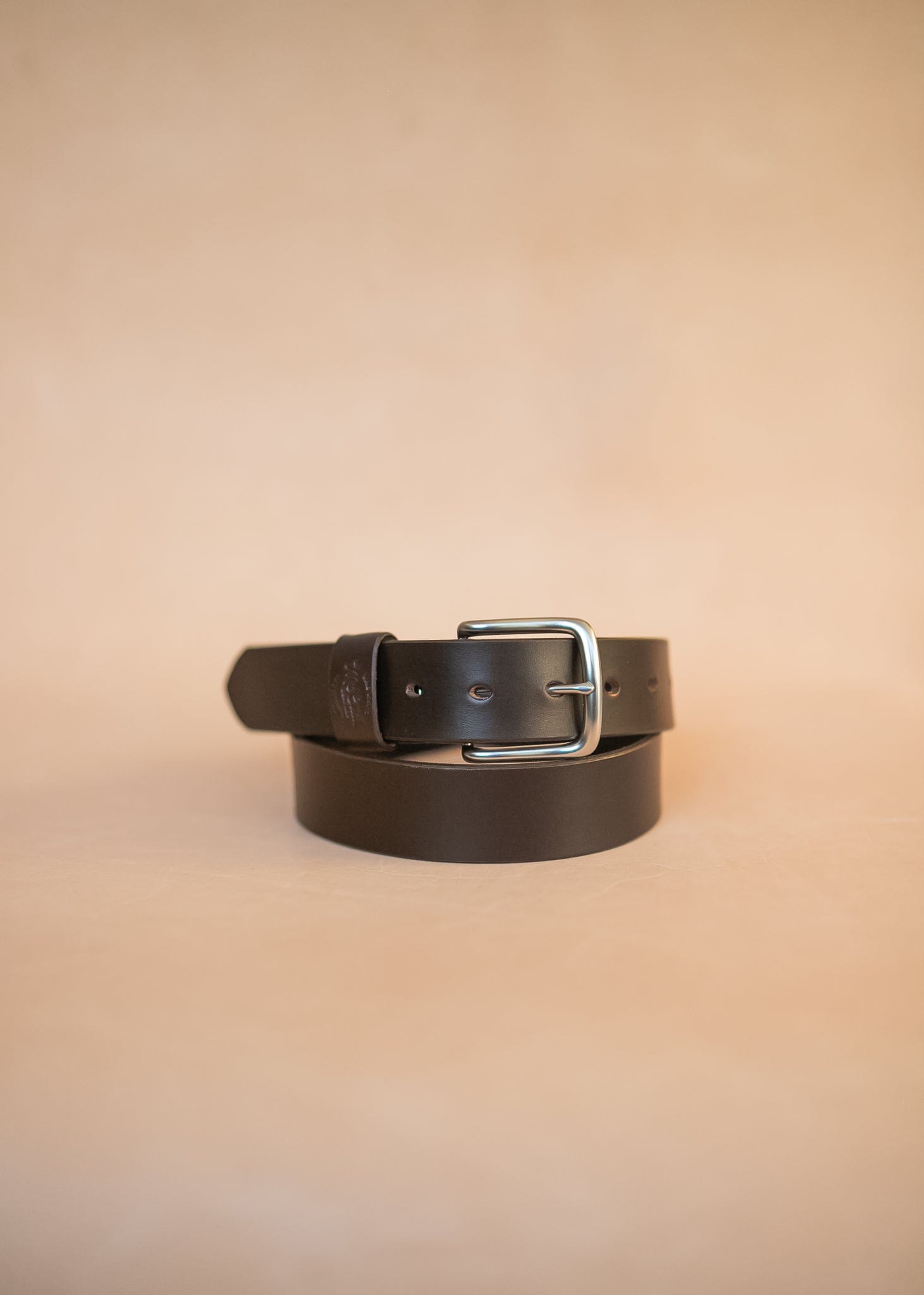 The Real McCaul Leathergoods Belts Legacy Casual Belt 38mm - Dark Brown Australian Made Australian Owned Solid Leather Men's Belt - Handmade in Australia - Dark Brown - Brass Buckle