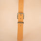 The Real McCaul Leathergoods Belts Plain 38mm Belt - Natural Australian Made Australian Owned Solid Leather Men's Belt - Handmade in Australia - Natural - Brass Buckle