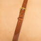 The Real McCaul Leathergoods Belts Plain Narrow 25mm Belt - Tan Australian Made Australian Owned Australian Made 25mm Narrow Leather Belt - Tan