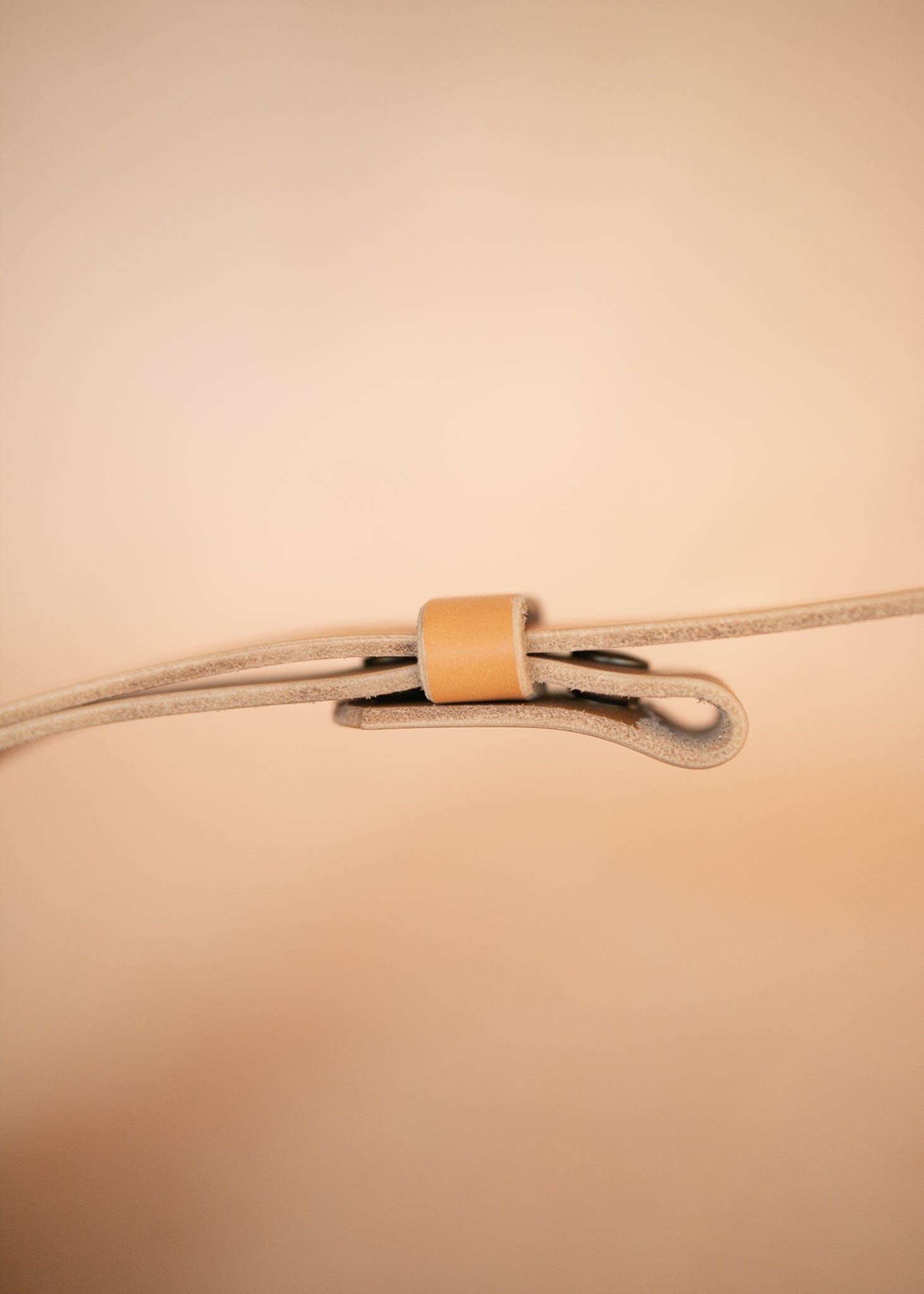 The Real McCaul Leathergoods Belts Press Stud Clip Belt 38mm - Natural Australian Made Australian Owned Solid Leather Men's Belt - Handmade in Australia - Black - Brass Buckle