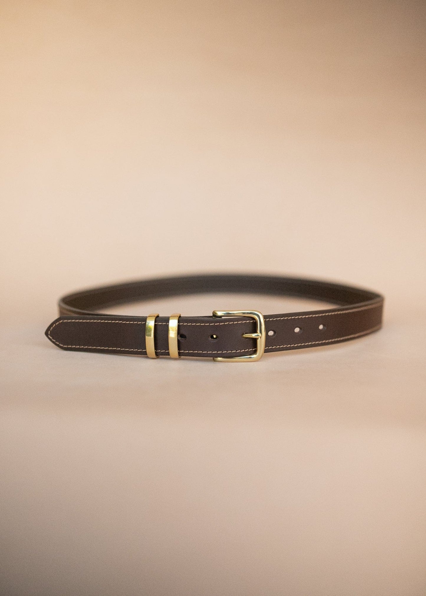 The Real McCaul Leathergoods Belts Rancher Belt 32mm - Dark Brown Australian Made Australian Owned Australian Made Solid Leather Full Grain Rancher Belt- Black