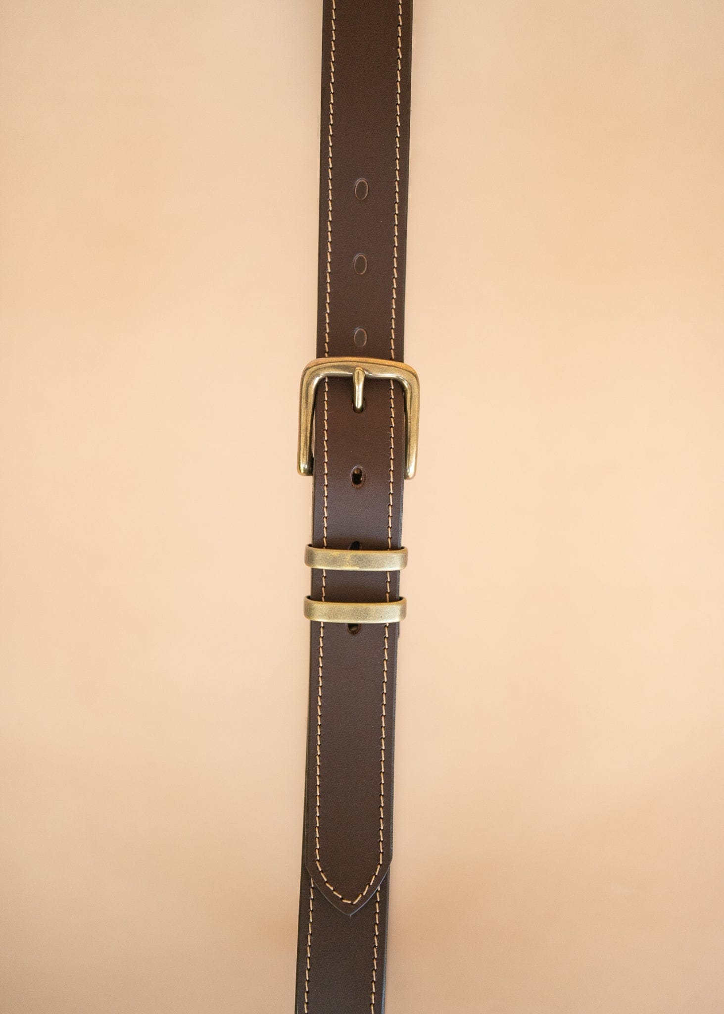 The Real McCaul Leathergoods Belts Rancher Belt 32mm - Dark Brown Australian Made Australian Owned Australian Made Solid Leather Full Grain Rancher Belt- Black