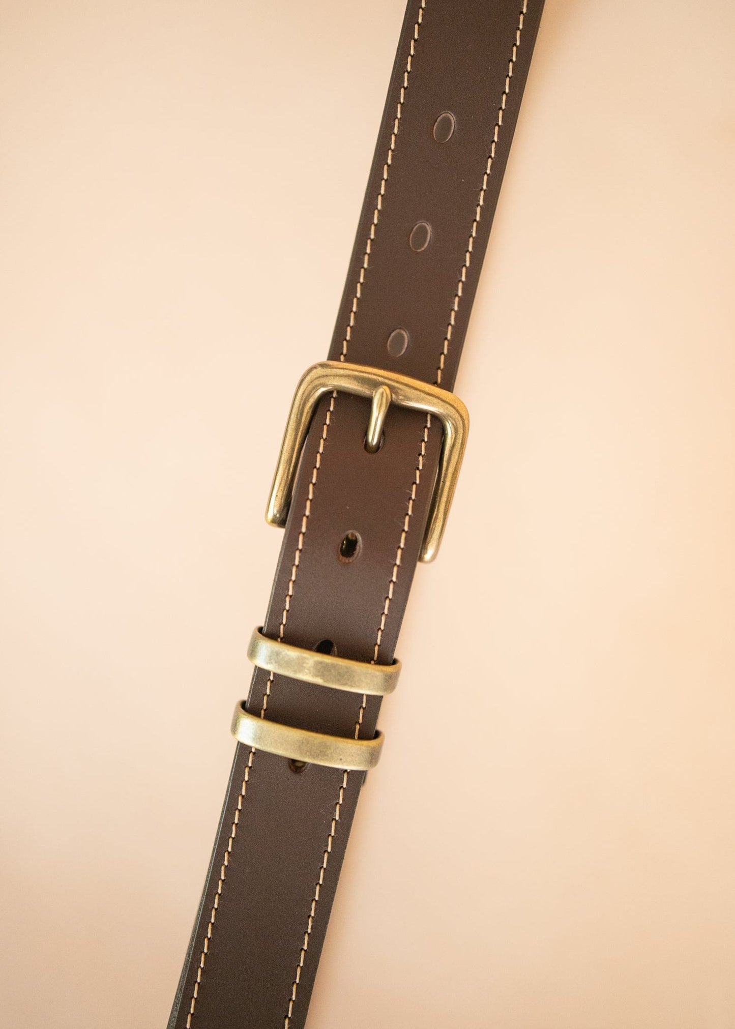 The Real McCaul Leathergoods Belts Rancher Belt 32mm - Dark Brown Australian Made Australian Owned Australian Made Solid Leather Full Grain Rancher Belt- Black