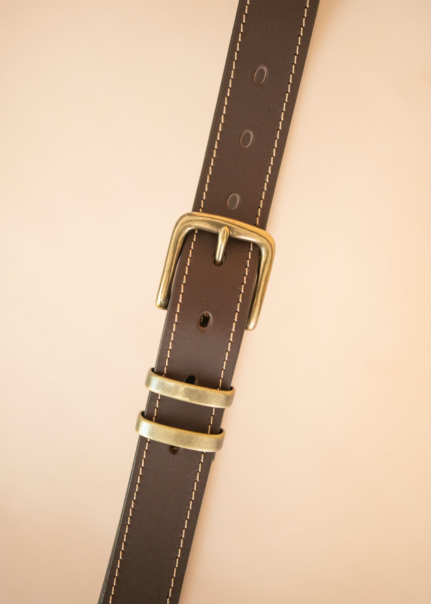The Real McCaul Leathergoods Belts Rancher Belt 32mm - Dark Brown Australian Made Australian Owned Australian Made Solid Leather Full Grain Rancher Belt- Black