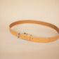 The Real McCaul Leathergoods Belts Silver / 48" (122cm) Legacy Casual Belt 32mm - Natural Australian Made Australian Owned Solid Leather Men's Belt - Handmade in Australia - Brass Buckle
