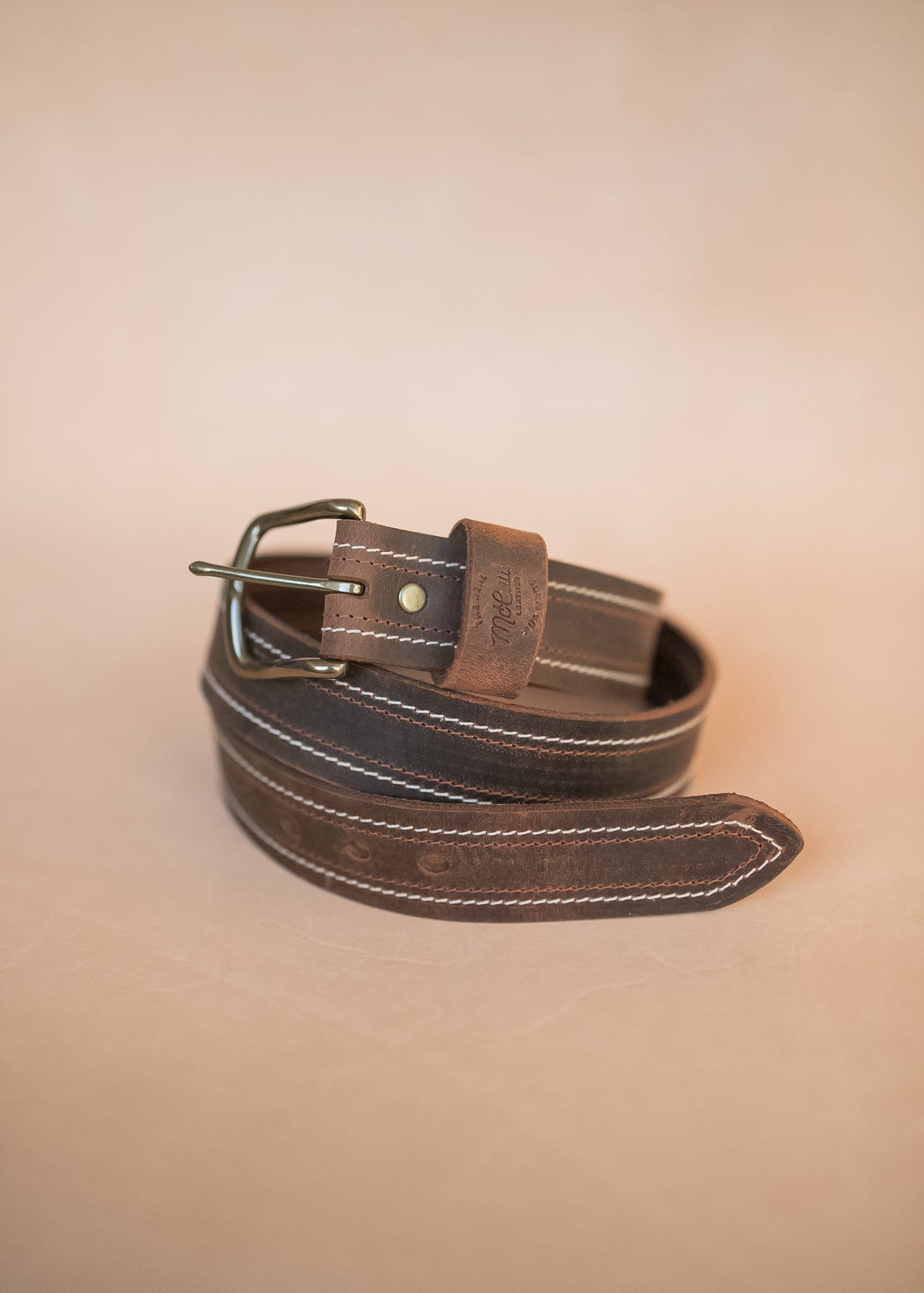 The Real McCaul Leathergoods Belts The Danny Belt - 38mm Australian Made Australian Owned Australian Made Solid Leather Full Grain Dress Belt- Black