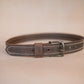The Real McCaul Leathergoods Belts The Danny Belt - 38mm Australian Made Australian Owned Australian Made Solid Leather Full Grain Dress Belt- Black