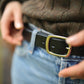 The Real McCaul Leathergoods Belts The Faridah Belt Australian Made Australian Owned Solid Leather Men's Belt - Handmade in Australia - Brass Buckle