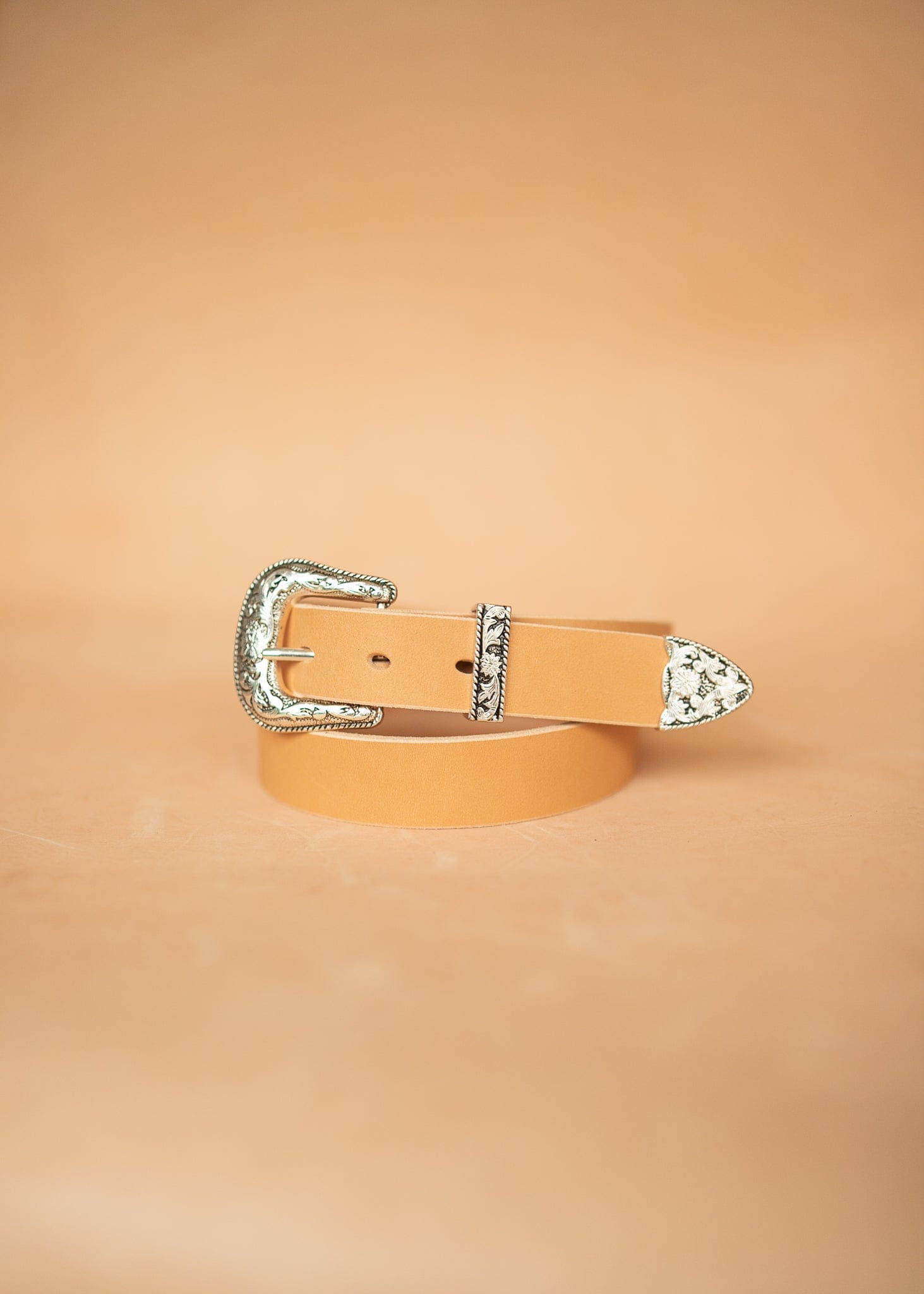 The Real McCaul Leathergoods Belts Western Style Buckle Belt - 30mm - Natural Australian Made Australian Owned Croc Embossed Genuine Leather Western Women's Belt - 30mm - Black