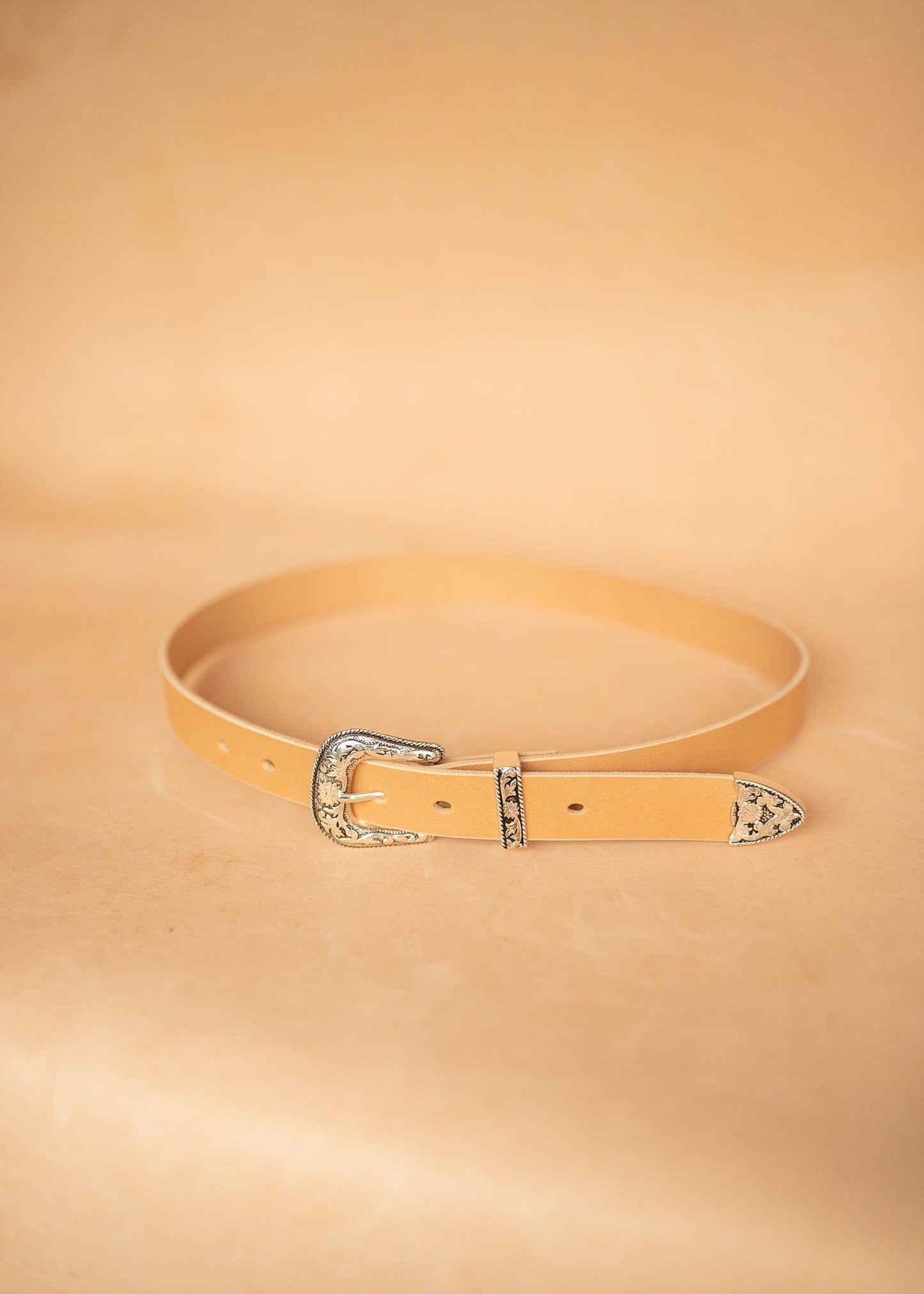 The Real McCaul Leathergoods Belts Western Style Buckle Belt - 30mm - Natural Australian Made Australian Owned Croc Embossed Genuine Leather Western Women's Belt - 30mm - Black