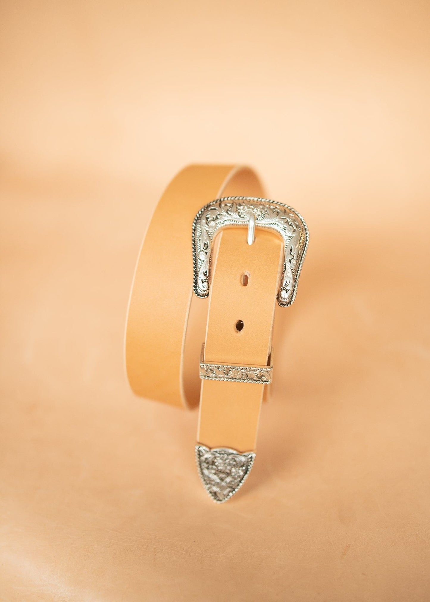 The Real McCaul Leathergoods Belts Western Style Buckle Belt - 38mm - Natural Australian Made Australian Owned Croc Embossed Genuine Leather Western Women's Belt - 30mm - Black