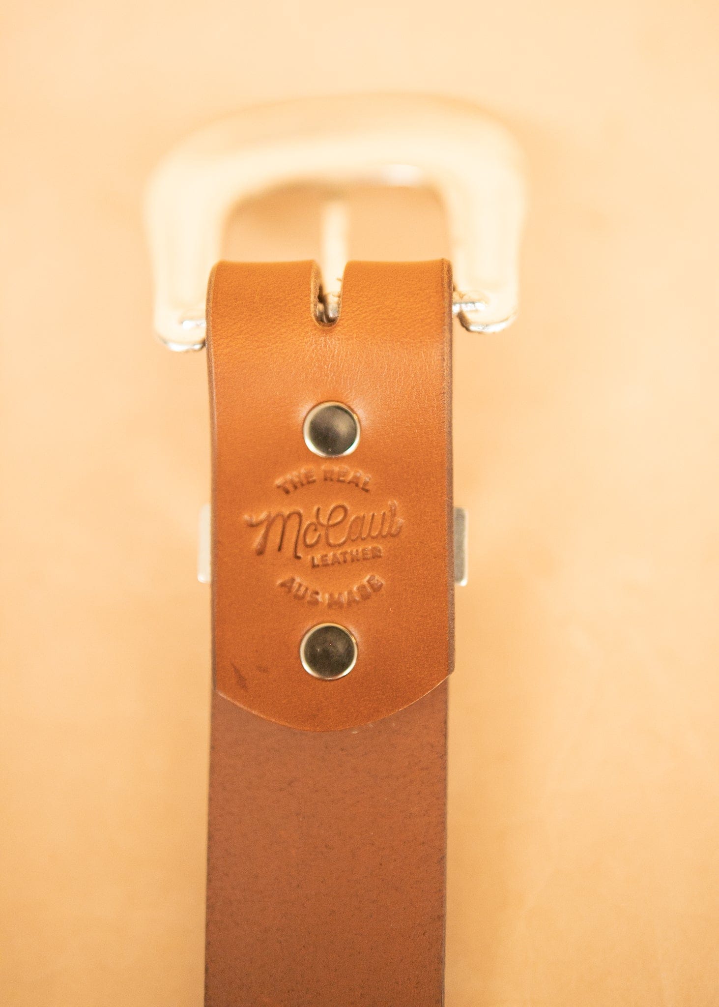 The Real McCaul Leathergoods Belts Western Style Buckle Belt - 38mm - Tan Australian Made Australian Owned Croc Embossed Genuine Leather Western Women's Belt - 30mm - Black