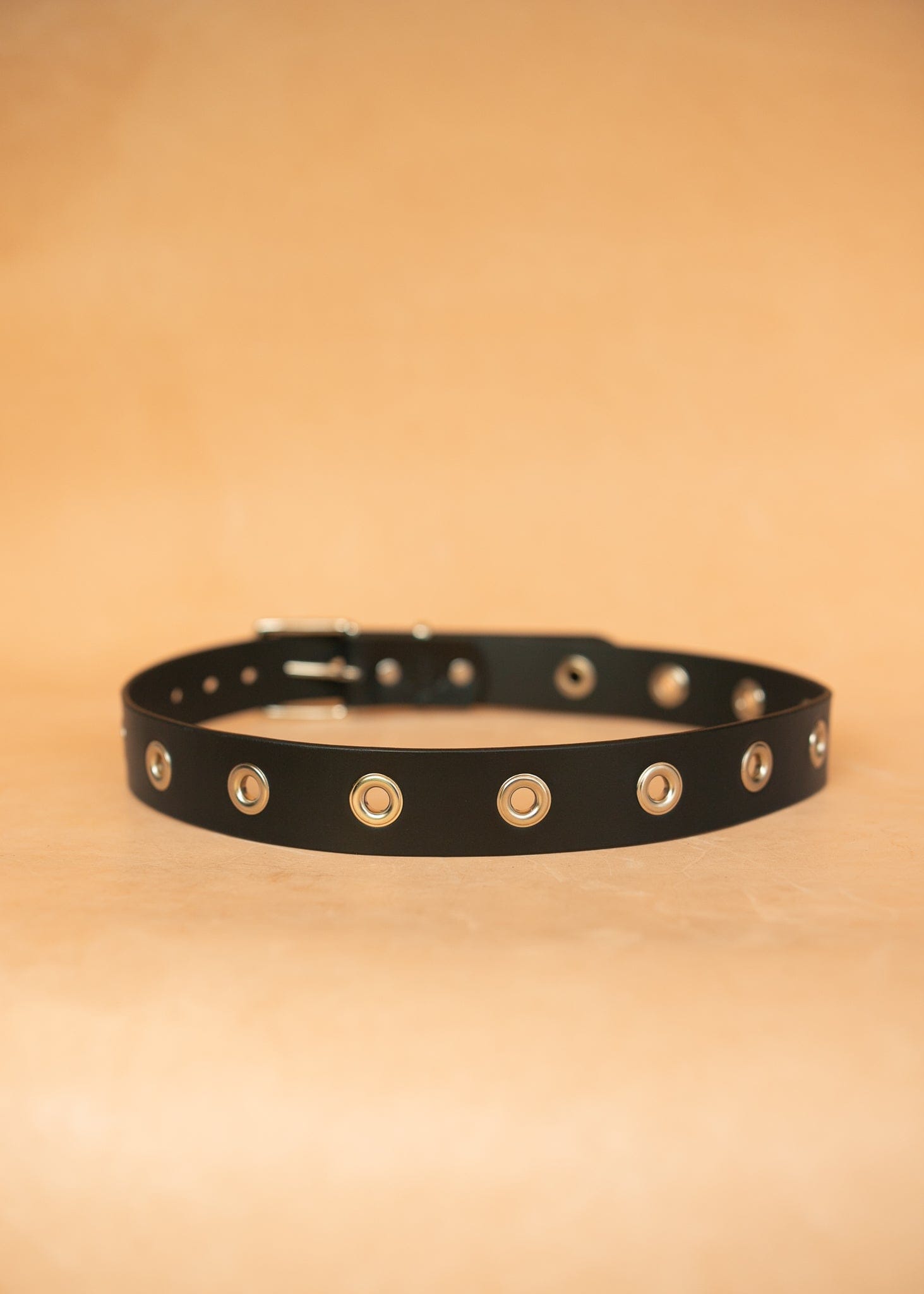 The Real McCaul Leathergoods Belts Wide Eyelet Belt - 38mm Australian Made Australian Owned Australian Made 25mm Narrow Leather Belt - Tan