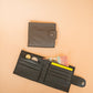 The Real McCaul Leathergoods Bifold Wallet With Coin Zip - Cowhide Australian Made Australian Owned Bifold Wallet With Coin Zip - Cowhide