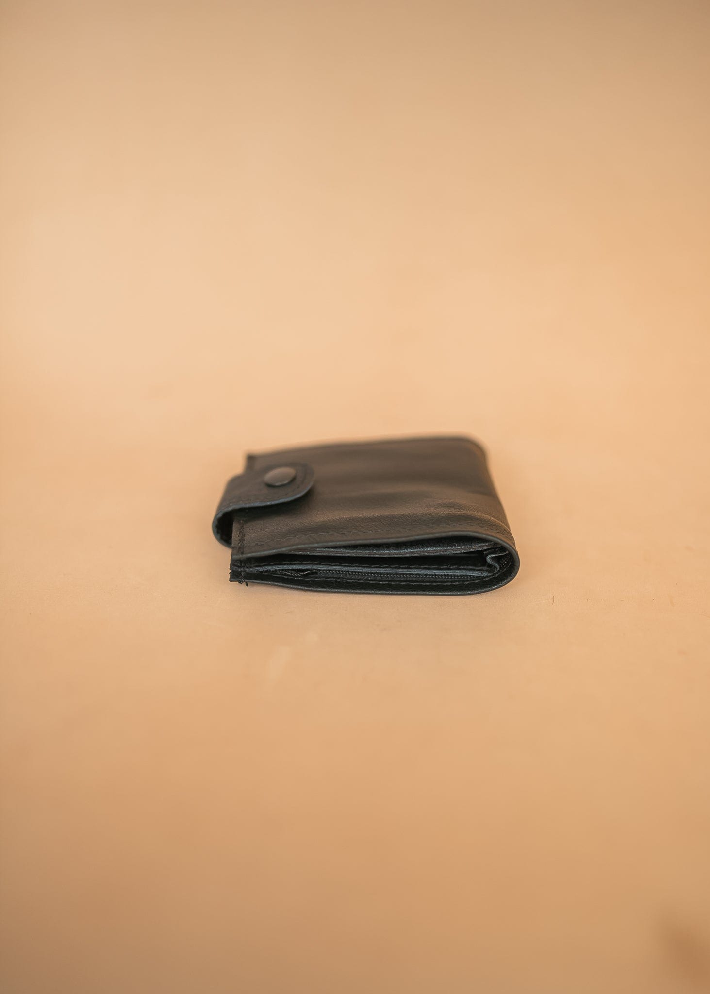 The Real McCaul Leathergoods Bifold Wallet With Coin Zip - Cowhide Australian Made Australian Owned Bifold Wallet With Coin Zip - Cowhide