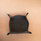 The Real McCaul Leathergoods Black / Mini Valet Tray Catch All Holder Australian Made Australian Owned Valet Tray Catch All Holder
