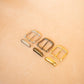 The Real McCaul Leathergoods Buckle Solid Brass Belt Buckle Set - 38mm - Gold Australian Made Australian Owned Solid Brass Belt Buckle Set - 38mm - Gold