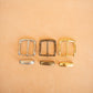The Real McCaul Leathergoods Buckle Solid Brass Belt Buckle Set - 38mm - Gold Australian Made Australian Owned Solid Brass Belt Buckle Set - 38mm - Gold