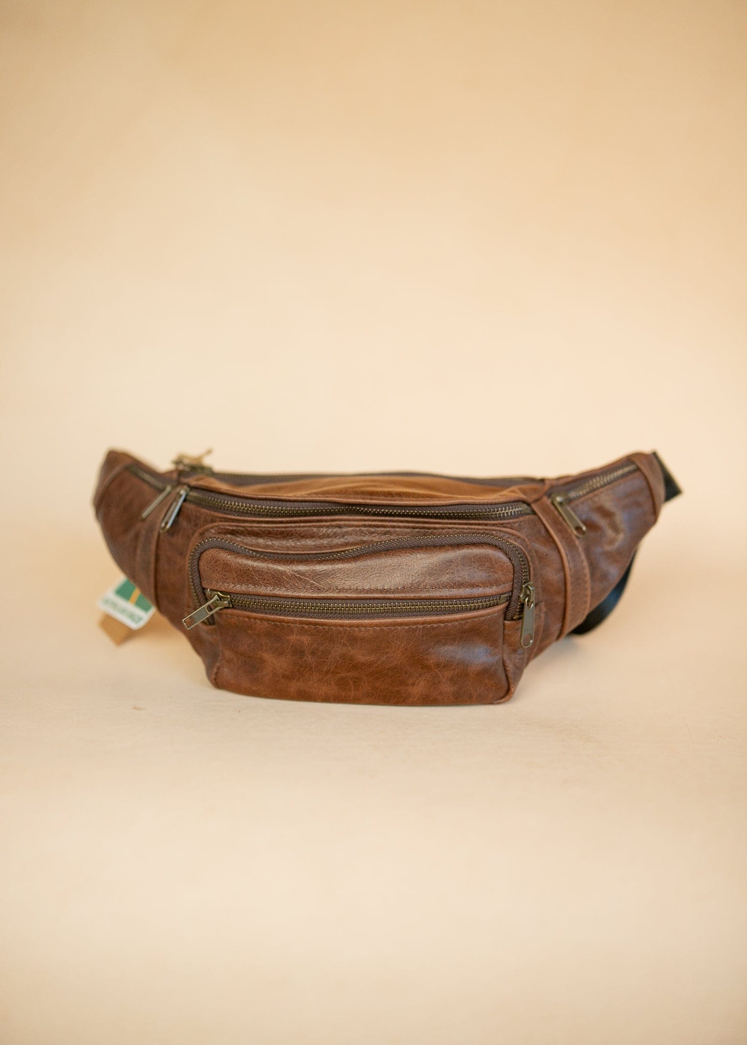 Deluxe Leather Bum Bag Handmade in Australia YKK Zips – The Real