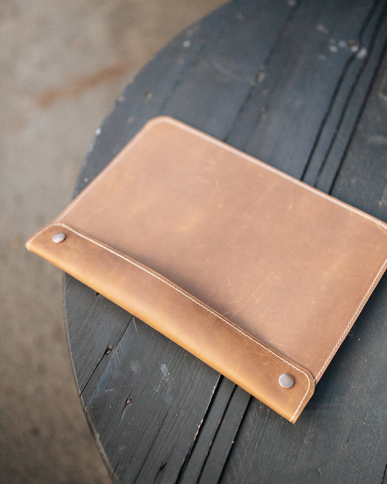 The Real McCaul Leathergoods Computer Accessories Sleeve Case for Tablet/Laptop - 15” - Horizontal Australian Made Australian Owned