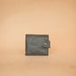The Real McCaul Leathergoods Dark Brown Bifold Wallet With Coin Zip - Cowhide Australian Made Australian Owned Bifold Wallet With Coin Zip - Cowhide