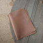 The Real McCaul Leathergoods Dark Brown / Dark A4 Diary Journal Cover Australian Made Australian Owned Leather Rustic Book/Diary Cover Australian Made