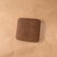 The Real McCaul Leathergoods Gift Rustic Coasters - Square - Set of 6 Australian Made Australian Owned Leather Coaster Set (6) Made In Australia