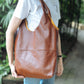 The Real McCaul Leathergoods Handbags The Noosa Tote Sling Bag Australian Made Australian Owned Slouch Tote Bag Leather Made In Australia 
