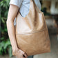 The Real McCaul Leathergoods Handbags Sand The Noosa Tote Sling Bag Australian Made Australian Owned Slouch Tote Bag Leather Made In Australia 